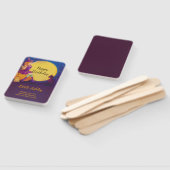 Hexe am Kürbis mit Katzengeburt Fächer (Non-assembled)