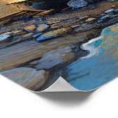 Hexe am Mondlicht Poster (Ecke)