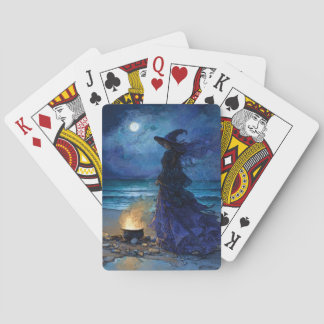 Hexe am Mondlicht Spielkarten