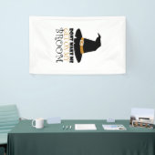 Hexe an Halloween Banner (Messeveranstaltung)