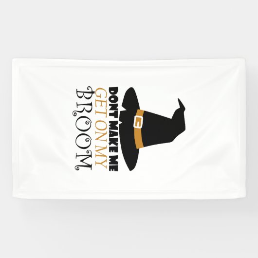 Hexe an Halloween Banner (Horizontal)