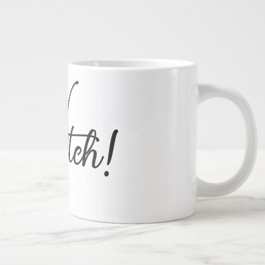 "Hexe!" Anpassbare Tasse (Rechts)