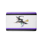 Hexe auf Bath Mat Badematte (Vorderseite)