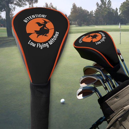Hexe auf Broom Golf Headcover
