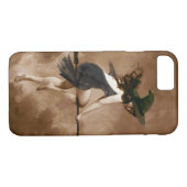 Hexe auf Broom iPhone Gehäuse Case-Mate iPhone Hülle (Rückseite (Horizontal))