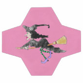 Hexe auf Zimmer Fußball (Flach)