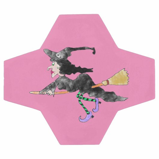 Hexe auf Zimmer Fußball (Flach)