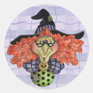 Hexe - Aufkleber