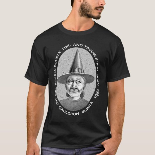 Hexe-Bann-T-Shirt T-Shirt (Vorderseite)