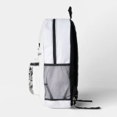 Hexe Bedruckter Rucksack (Rechts)