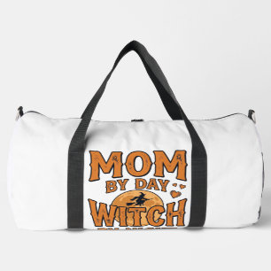 Hexe bei Nacht Mutter bei Tag Halloween-Shirt Desi Duffle Bag