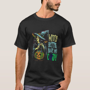 Hexe besser haben mein Vintages kandy Funny Hallow T-Shirt