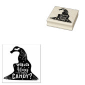 Hexe bis zur Süßigkeit Gummistempel (Stempel)