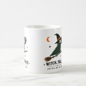 Hexe, bitte Bartagamen-Kunst Kaffeetasse (Mittel)