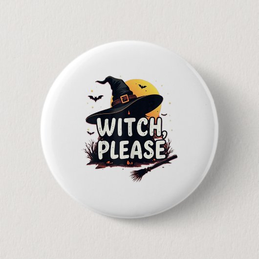 Hexe bitte button (Vorderseite)