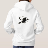 Hexe bitte | Funny Halloween Zitat Hoodie (Rückseite)