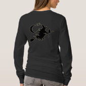 Hexe bitte | Funny Halloween Zitat T-Shirt (Rückseite)