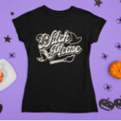 Hexe bitte | Funny Halloween Zitat T-Shirt