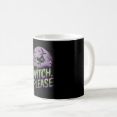 Hexe bitte | Halloween Festival Kaffeetasse (VorderseiteRechts)