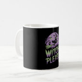 Hexe bitte | Halloween Festival Kaffeetasse (Vorderseite Links)