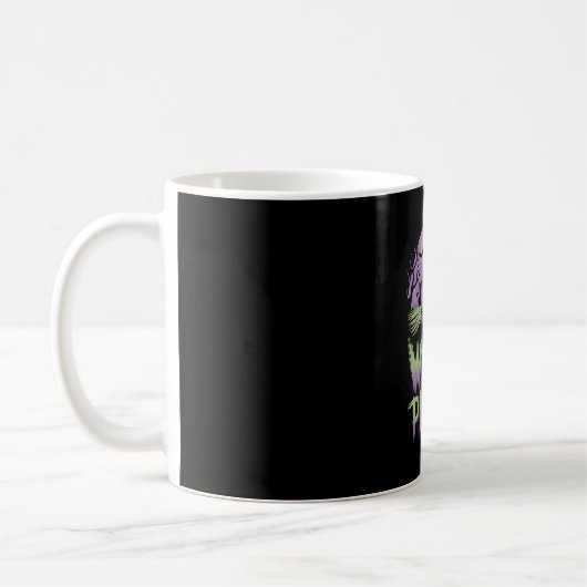 Hexe bitte | Halloween Festival Kaffeetasse (Links)