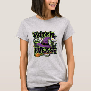 Hexe bitte Halloween T-Shirt