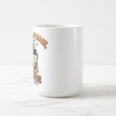 Hexe bitte, ich brauche erst Kaffee großen Hallowe Kaffeetasse (Mittel)