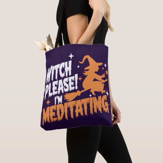 Hexe bitte, ich vermitteln Halloween Tasche (Von Nahem)