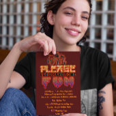 Hexe bitte: Lasst uns Spaß haben! Halloween Einladung