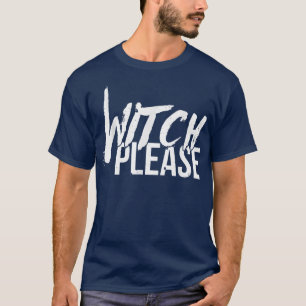 Hexe Bitte lustige Halloween-Kostümfeier T-Shirt