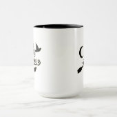 Hexe bitte | Lustiger Halloween-Spruch Tasse (Zentrum)