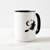 Hexe bitte | Lustiger Halloween-Spruch Tasse (VorderseiteRechts)