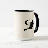 Hexe bitte | Lustiger Halloween-Spruch Tasse (VorderseiteRechts)