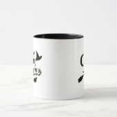 Hexe bitte | Lustiger Halloween-Spruch Tasse (Zentrum)