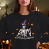 Hexe bitte lustiges Halloween 2026 Sweatshirt