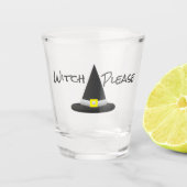 Hexe bitte schnapsglas (Vorderseite)