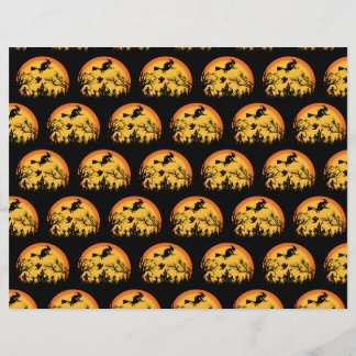 Hexe bitte Scrapbook Paper Flyer