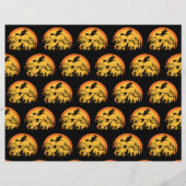 Hexe bitte Scrapbook Paper Flyer (Hinten)