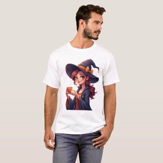 Hexe bitte! T-Shirt (Vorne ganz)