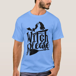 Hexe Bitte T Shirt gute schlechte Witze Funny Hall