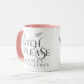 Hexe, bitte Tasse (Vorderseite Links)