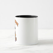 Hexe, bitte zuerst Kaffee Black Halloween Tasse (Zentrum)
