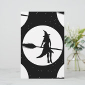 Hexe Briefpapier (Stehend Vorderseite)