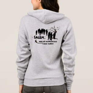 Hexe Broom Besuch Salem Basic Tourist Hoodie