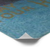 Hexe Broom Black Cat Kürbislaterne Owl Poster (Ecke)