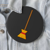 Hexe Broom Button (Beispiel)