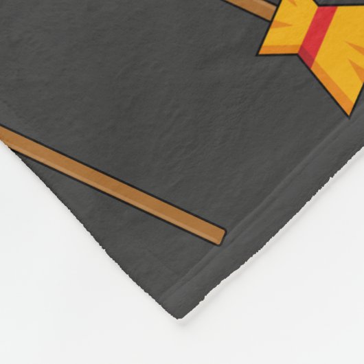 Hexe Broom Fleecedecke (Ecke)