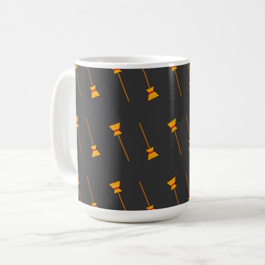 Hexe Broom Kaffeetasse (Vorderseite Links)
