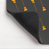 Hexe Broom Mousepad (Ecke)