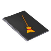 Hexe Broom Notizblock (Rechte Seite)